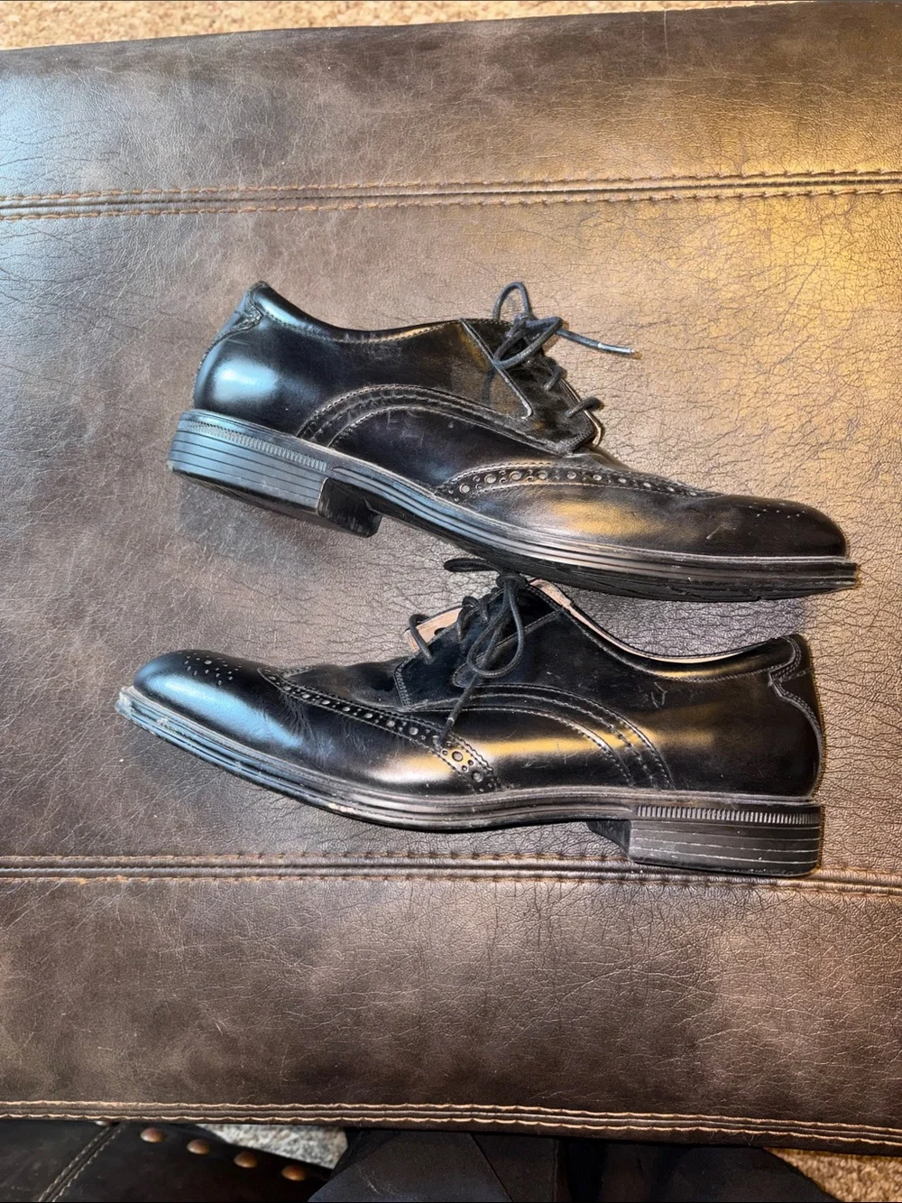 Florsheim black Oxford dress shoes size 13